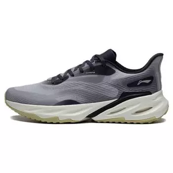 Кроссовки мужские Li Ning Yuedong 2.0 с нескользящей износостойкой дышащей подошвой, серо-черные ARST027-3 43