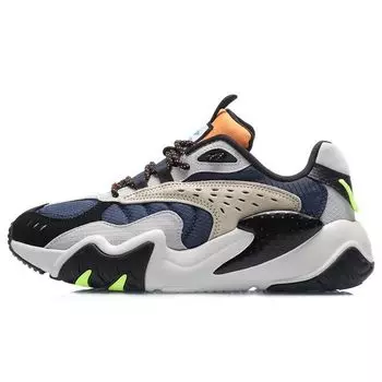 Кроссовки мужские LiNing Cat Paw Lite Low Top, синие, черные, AGLQ107-3 41