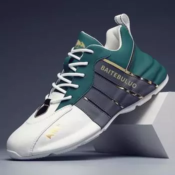 Кроссовки мужские массивные с закрытым дном, модные повседневные туфли из воловьей кожи с верхом из воловьей кожи, с увеличенной внутренней платформой 39