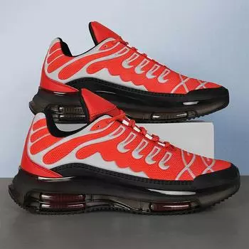 Кроссовки мужские на шнуровке для улицы, противоскользящие, износостойкие, сетчатые, дышащие, повседневные, теннисные туфли для мужчин, кроссовки 39 черный белый