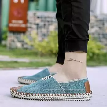 Кроссовки мужские нескользящие легкие дышащие мужские вулканизированные туфли слипоны дизайнерские роскошные взрослые брендовые обычные для ходьбы распродажа 38