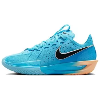 Кроссовки мужские Nike Air Zoom GT Cut 3 EP Blue Fury черные с мандариновым оттенком DV2918-404 40.5