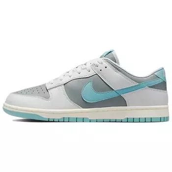 Кроссовки мужские Nike Dunk Low Photon Dust Denim Turquoise Grey Smoke-Grey Sail HF5441-001 43