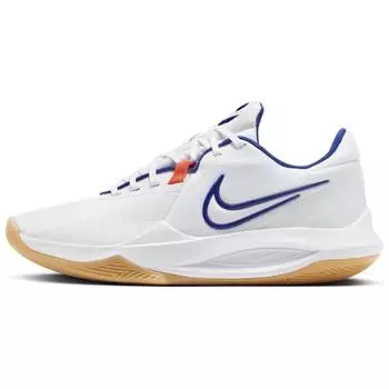Кроссовки мужские Nike Precision 6 White Deep Royal Gum Deep-Royal-Blue HV1796-141 44.5