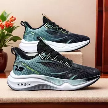 Кроссовки мужские новые корейские версии дышащая повседневная обувь подростковая модная мужская обувь мягкая подошва легкие плетеные кроссовки 39