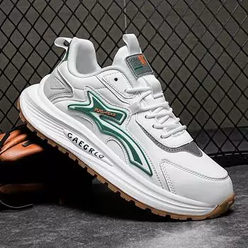 Кроссовки мужские повседневные осенние вулканизированные туфли мужские прогулочные спортивные туфли уличные кроссовки мужские беговые кроссовки с мягкой подошвой для ходьбы 39 чёрный