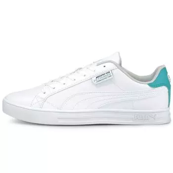 Кроссовки мужские Puma Mercedes-AMG Petronas F1 x Smash Vulc V3 Low White Spectra Green 306847-01 39