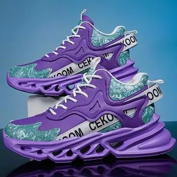 Кроссовки мужские сетчатые дышащие высокие зимние удобные плоские уличные модные кроссовки с толстой подошвой теннисные туфли для мужчин 39 чёрный