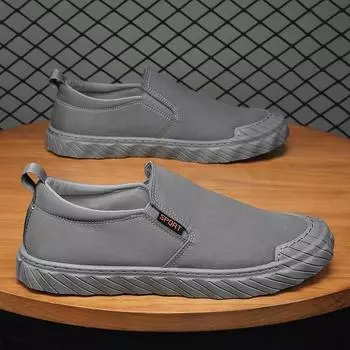 Кроссовки мужские слипоны мужские вулканизированные туфли парусиновые легкие летние плоские спортивные дышащие классические оригинальные распродажи предложения работа 39