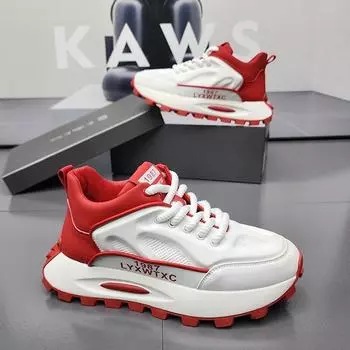 Кроссовки мужские толстые 2025 годаНовый трендУдобные кроссовки для бегаКроссовки универсальные уличные кроссовки для скейтбординга Zapatillas De Hombre 39