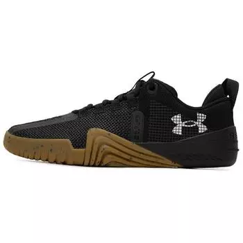 Кроссовки мужские Under Armour TriBase Reign 6 Black Metallic Silver Gum Anthracite 3027341-001 44.5