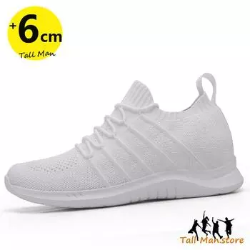 Кроссовки мужские увеличивающие рост туфли увеличивающие рост туфли увеличивающие рост стельки 6 см мужская повседневная обувь увеличивающая рост 37