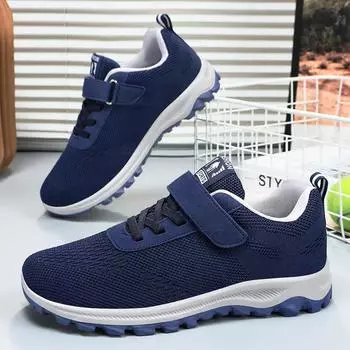 Кроссовки мужские весенние новые дышащие кроссовки походные кроссовки дышащие кроссовки на липучках 39