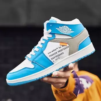 Кроссовки мужской студент пара aj3 Putian board shoes low-top Air Force No. 1 внешняя торговая доска обувь мужская 36 синий