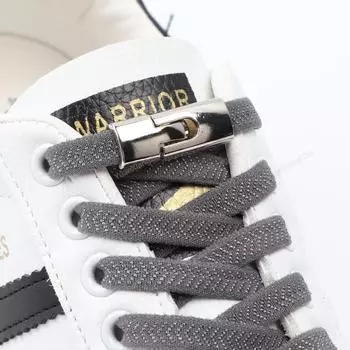 Кроссовки на эластичных шнурках, крестовые замки, шнурки без завязок для детей и взрослых, ширина 8 мм, без завязок, шнурки, резиновые ленты, аксессуары для обуви белый