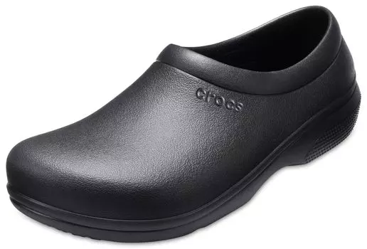 Кроссовки на Часах Работа Черный 27 см [CROCS] Слипоны чёрный