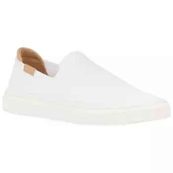Кроссовки на плоской подошве Alameda Sammy 1136841 [Ugg] Слипоны женские БЕЛЫЕ(белый) US8(25,0 см) [Элемент]