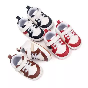 Кроссовки на плоской подошве для младенцев First Walker Shoes 11