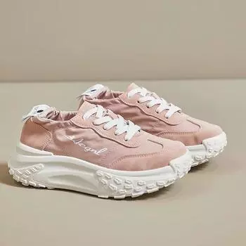 Кроссовки на спортивной платформе. Женские кроссовки для бега. Теннисные женские баскетбольные кроссовки. Дизайнерские тенденции. Спортивная обувь. 35