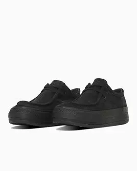 Кроссовки на толстой подошве AS BOARDERSTAR MOCCASIN OX Black Monochrome cm [Converse] (р) 27,0