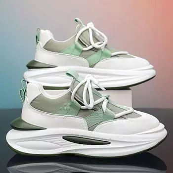 Кроссовки с толстой подошвой, повседневная обувь для активного отдыха 39