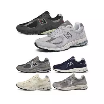 Кроссовки New Balance 2002 серо-бежевые темно-синие Выберите 1 из 7 Ml2002ra Ml2002r0 01NBML2002RE/260