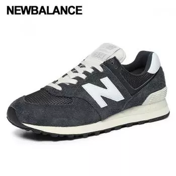 Кроссовки New Balance 574 Кроссовки Темно-серые U574rbh 230