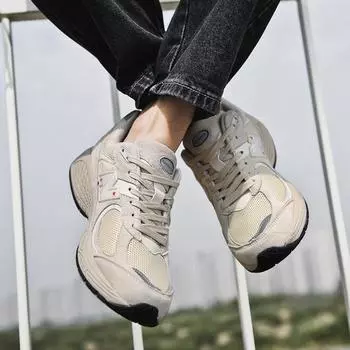 Кроссовки New Balance Cool Run 2002R Shallow Mouth, удобные и дышащие кроссовки для бега, мужские кроссовки для увеличения роста большого размера N 39