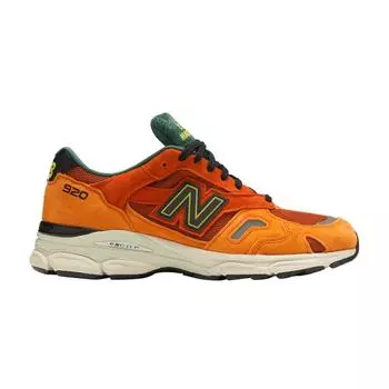 Кроссовки New Balance nstuff x 920 Сделано в Англии Кроссовки унисекс SNS Sports World Оранжево-зеленые M920SNS 43