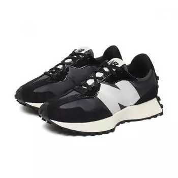 Кроссовки New Balance Unisex 327 черные Ws327sfc Nbpddf754b19 NBPDDF754B19 black:230