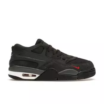 Кроссовки Nigel Sylvester x Air Jordan 4 RM SP GS Driveway Grey Kids цвета антрацит, университетский красный, белый HJ9746-004 36.5