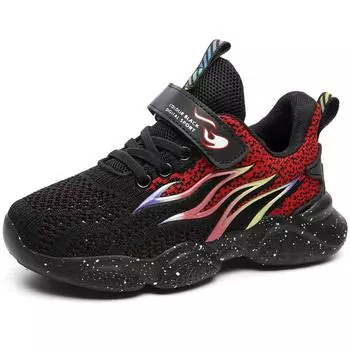 Кроссовки Night Light унисекс на толстой подошве модные кроссовки для мальчиков кроссовки на липучках для девочек 28 бежевый