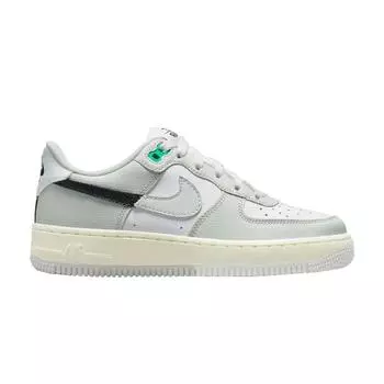 Детские кроссовки Nike Air Force 1 LV8 2 GS Split — светло-серебристые, серые, черные, белые DZ2660-001 38.5