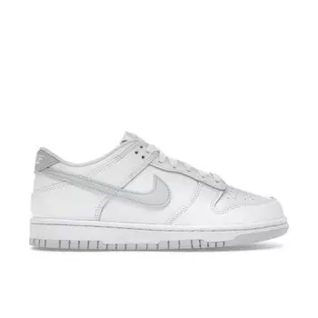 Кроссовки Nike Dunk Low GS Pure Platinum белые DH9765-102 35.5