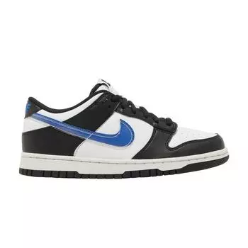 Кроссовки Nike Dunk Low Next Nature GS TPU Swoosh Black Hyper-Royal Summit-White FD0689-001