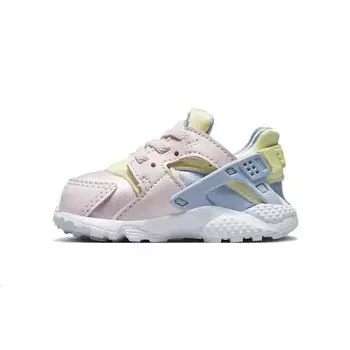 Кроссовки Nike Huarache Run TD Pearl Pink Cobalt Bliss Baby Citron-Tint White 704950-609