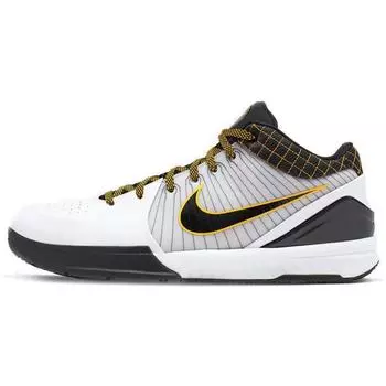 Кроссовки Nike Kobe 4 Protro Белые Черные Del Sol(AV6339-101) 40.5