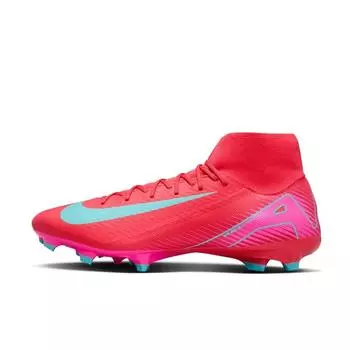 Кроссовки Nike Zoom Mercurial Superfly 10 Academy MG Mad Energy Pack мужские красные Ember-Glow Aurora-зеленые FQ1456-800 44.5