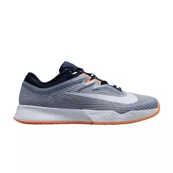 Кроссовки NikeCourt Air Zoom Vapor Pro 3 HC Ashen Slate Obsidian мужские серые светло-оружейные синие футбольные серые FZ2161-400 40.5