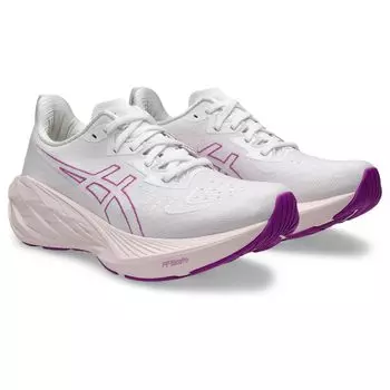 Кроссовки NOVABLAST 4 1012B704 103 см 2E [ASICS] женские (Белое/Успокаивающее Море) +26,5