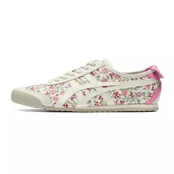 Кроссовки Onitsuka Tiger Mexico 66 Кремово-розовые с цветочным принтом(1183C392-101) 38