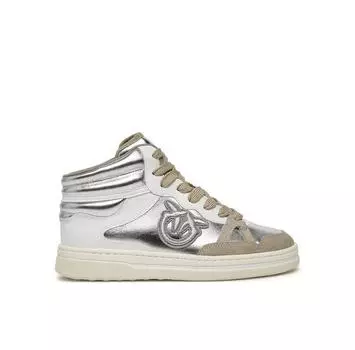 Кроссовки PINKO Mandy 02 SS0051 P040 серебристый EU 39