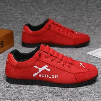 Кроссовки повседневные мужские дизайнерские ретро кроссовки для мужчин модные микрофибровые кожаные дышащие плоские кроссовки для вождения мужские 39