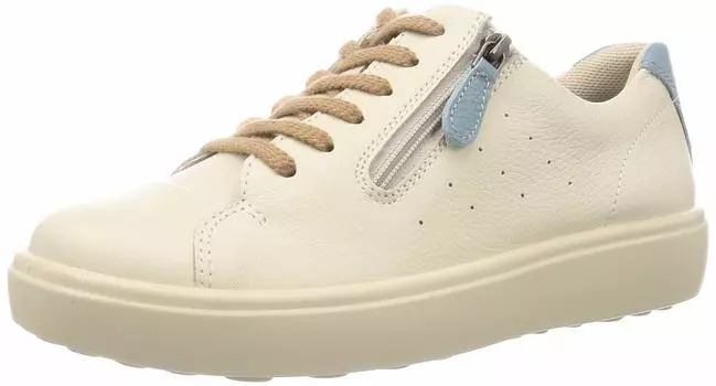 Кроссовки Прогулочные туфли Натуральная кожа Молния 3E ASC 4290 Off White см [Achilles Sorbo] Женские 23.5