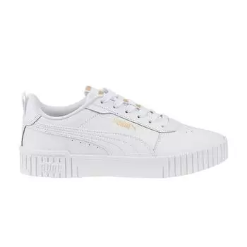 Кроссовки Puma Carina 2.0 Tape White Women Team-Gold 385850-01