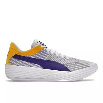 Кроссовки Puma Clyde All-Pro Coast 2 Coast - Lakers Unisex White Prism-Violet 195124-02 40.5