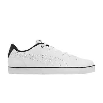 Кроссовки Puma Court Point Vulc Perf V2 Бело-Черные унисекс 363685-01 35.5