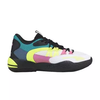 Кроссовки Puma Court Rider 2.0 White Yellow Alert Мужские 376877-01 42