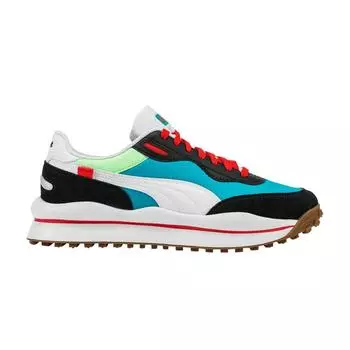 Кроссовки Puma Style Rider Skies Scuba Blue Мужские Белые 380576-01