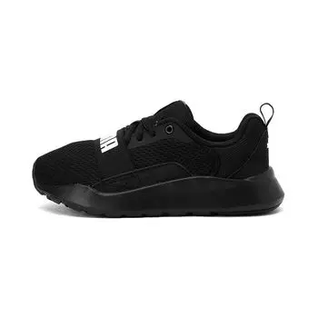 Кроссовки Puma Wired Little Kid Triple Black Kids 366903-01 31.5